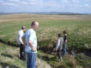 Surveying the gully