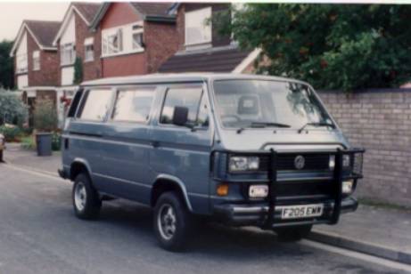My Syncro with its original bulbar furniture (it sits 2cm higher without it!)